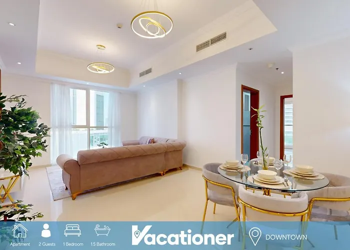 Dunya Tower - Chic One Bedroom In Downtown Dubai