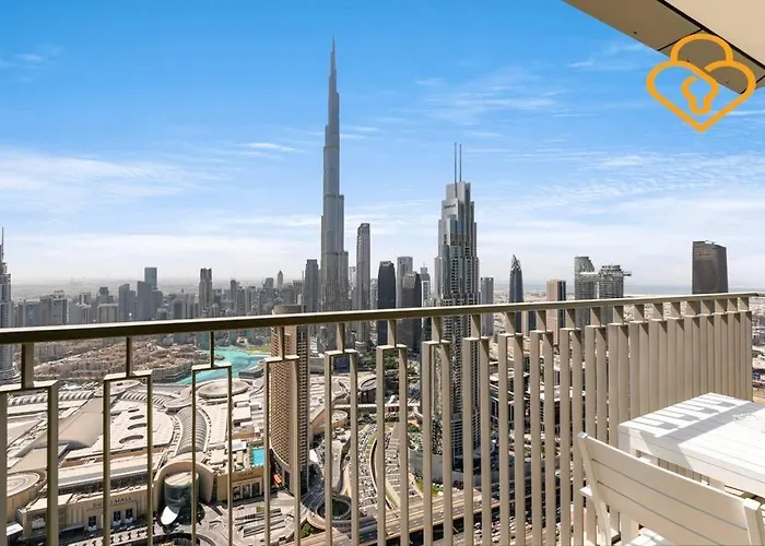 Downtown Views 3 Bedroom W Nanny Full Burj Khalifa View Connected To Dubai Mall