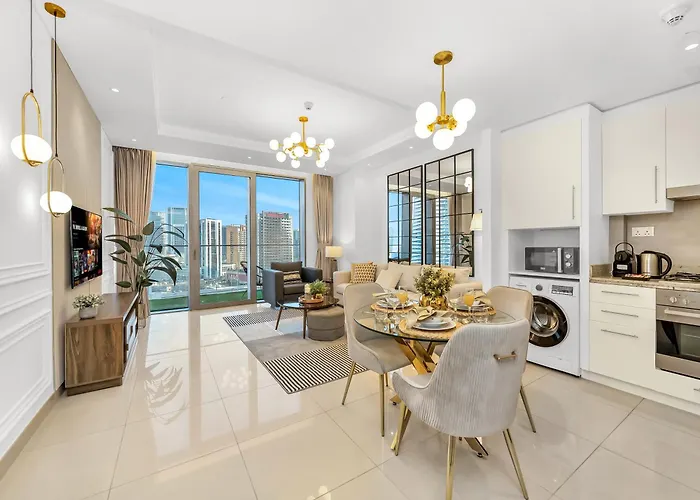 Elegant 1Br 5Mins Walk Dubai Mall & Burj Khalifa