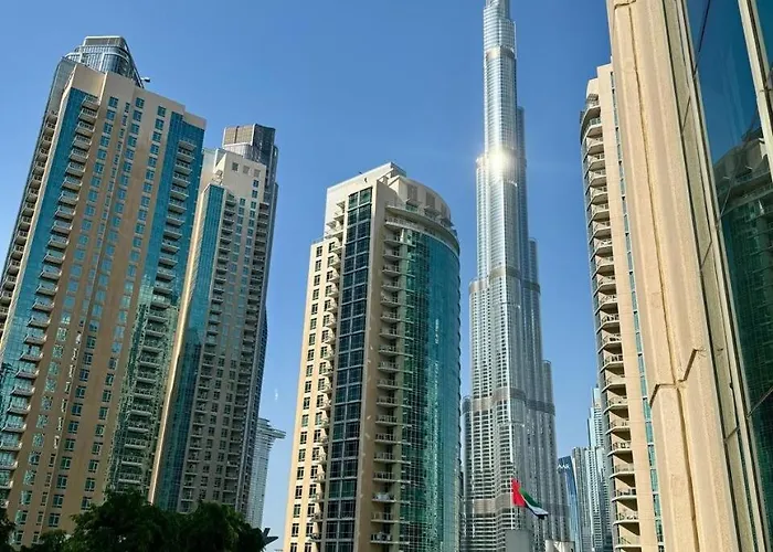 Burj Khalifaview Luxury 1-Bedroom Apartment