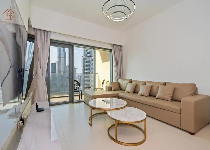 Modern Home With Full Burj Khalifa Views 201Br-2