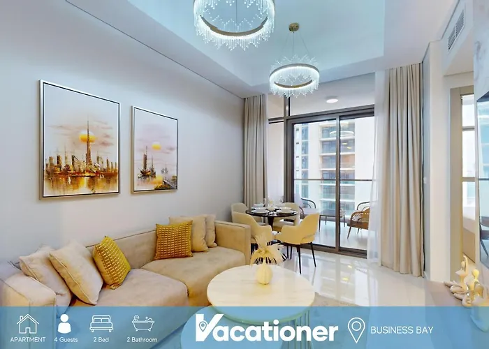 Aykon City - Glamorous Two Bedroom In Business Bay