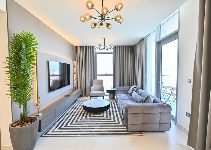 1Br Escape By The Lagoon In District One Meydan