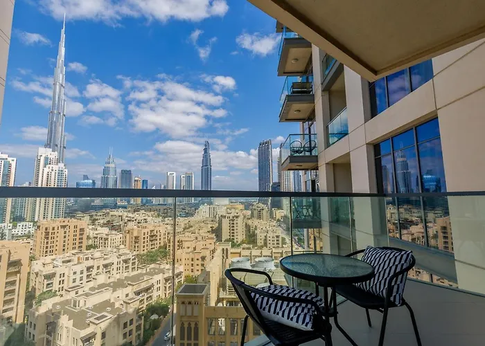 Burj Khalifa View - 1Br In Bellevue Tower 2, Downtown - Allsopp & Allsopp