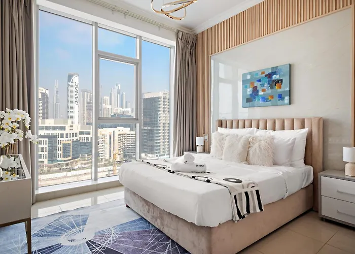 Burj Khalifa View Apartment By Renttiers