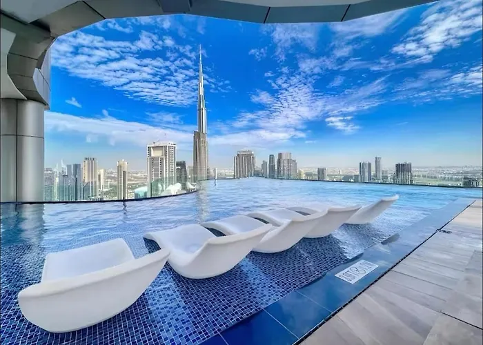 Paramount Midtown Residences - A Luxury 2 Bedroom Apartment Near Burj Khalifa And Dubai Mall