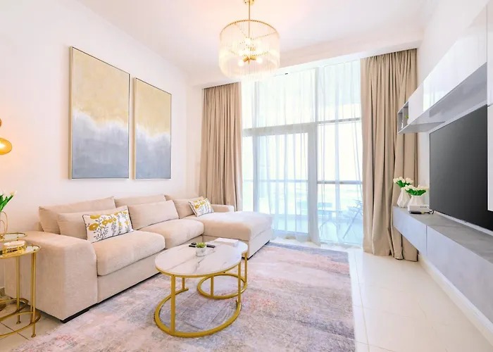 Lovely 1Br In Scala Tower With Canal & Burj View