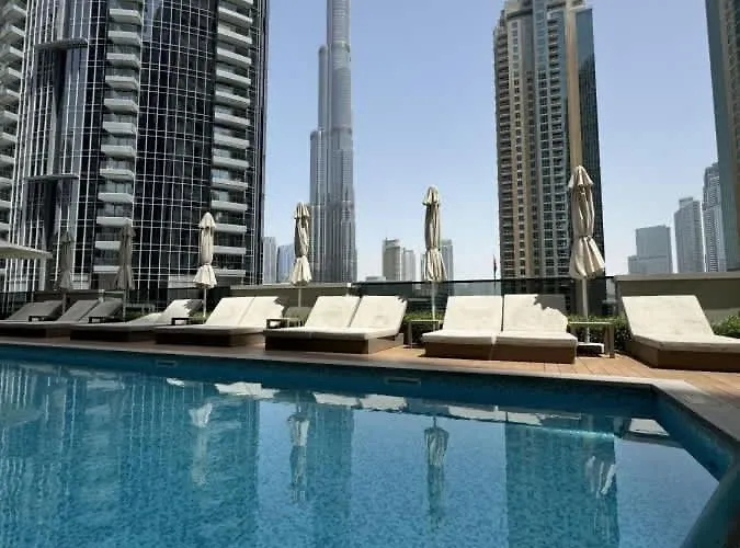 Deluxe Prime Downtown Apartment Nr Burj Khalifa And Dubai Mall