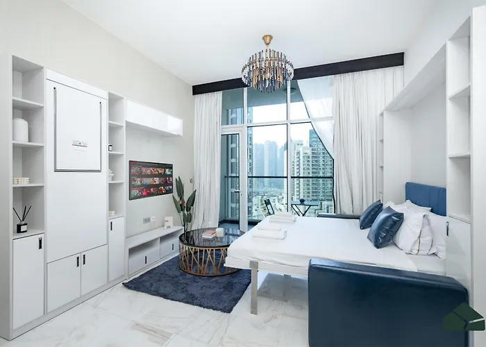 Cozy Studio With City Views At Bayz By Danube By Bms