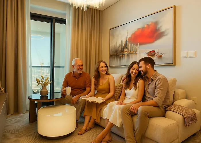 Keyrock Living - Elegant Dubai Apartment With Views