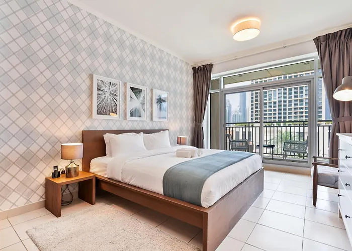 Vibrant 1Br Apt With Burj Khalifa View