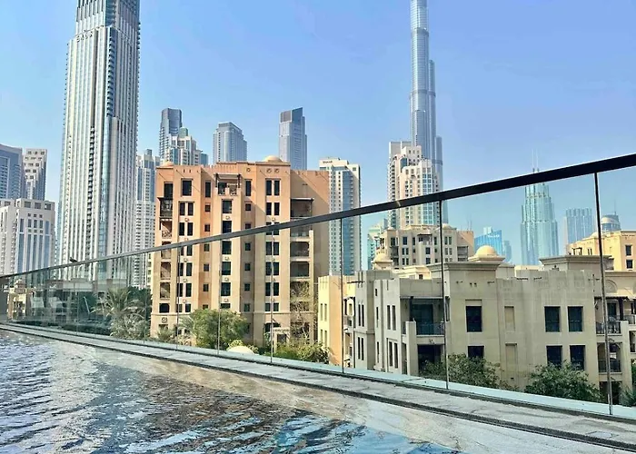Dreamy 1 Bed With Burj Khalifa Views!