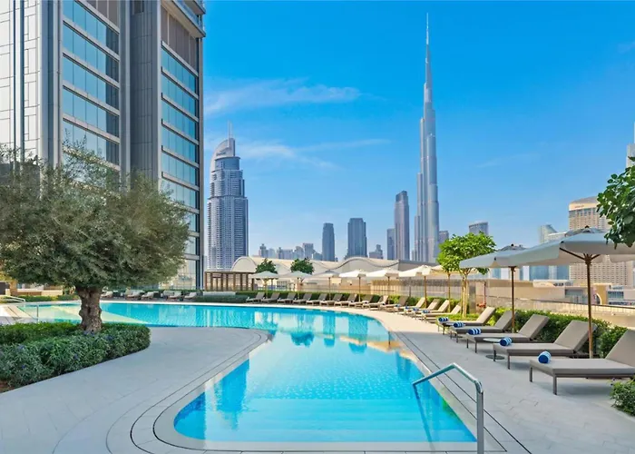 Luxurious 1Br Pool With Burj Khalifa View Dubai Mall