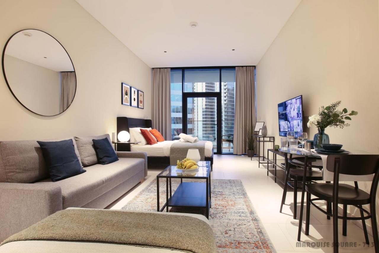Apartment Luxury With Burj Khalifa View - Marquise Square Tower
