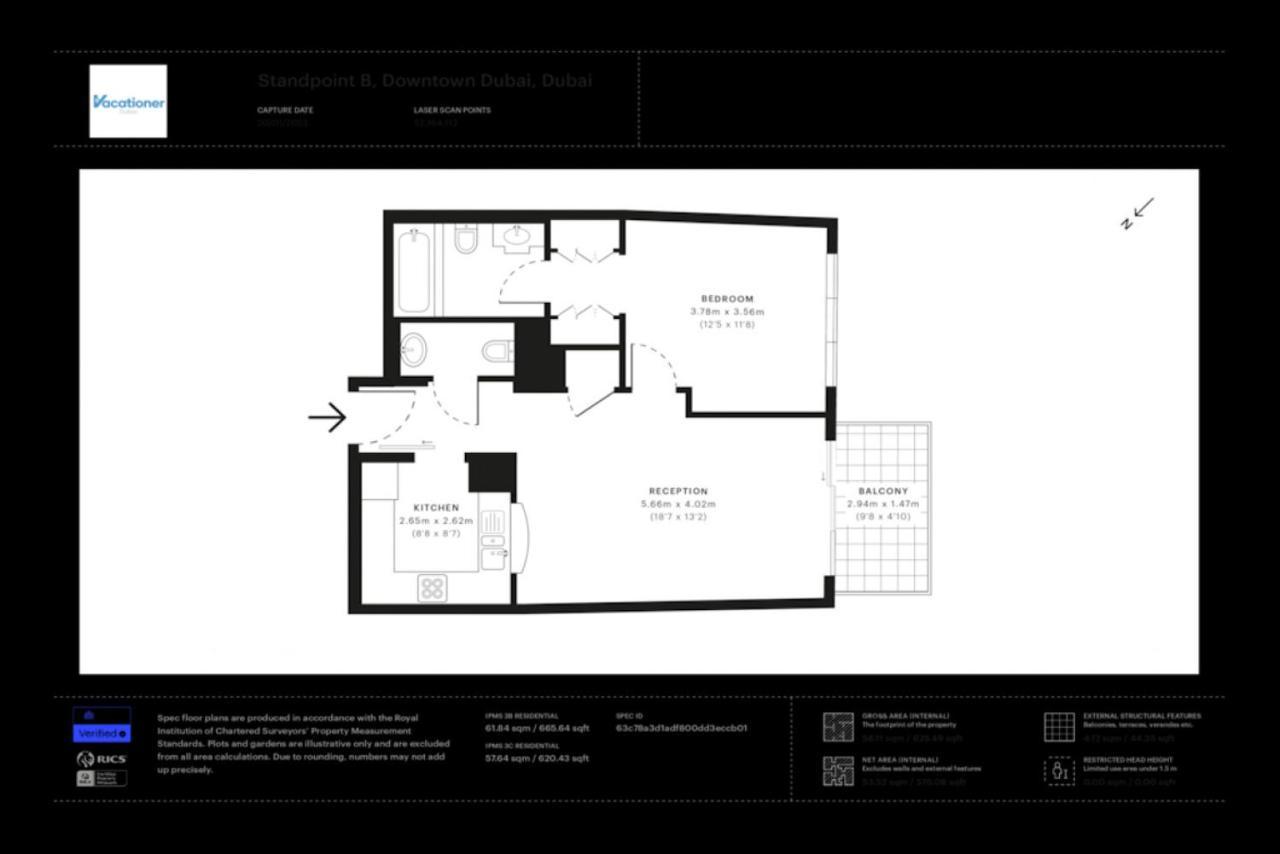 Standpoint B, Downtown - Comfortable One Bedroom