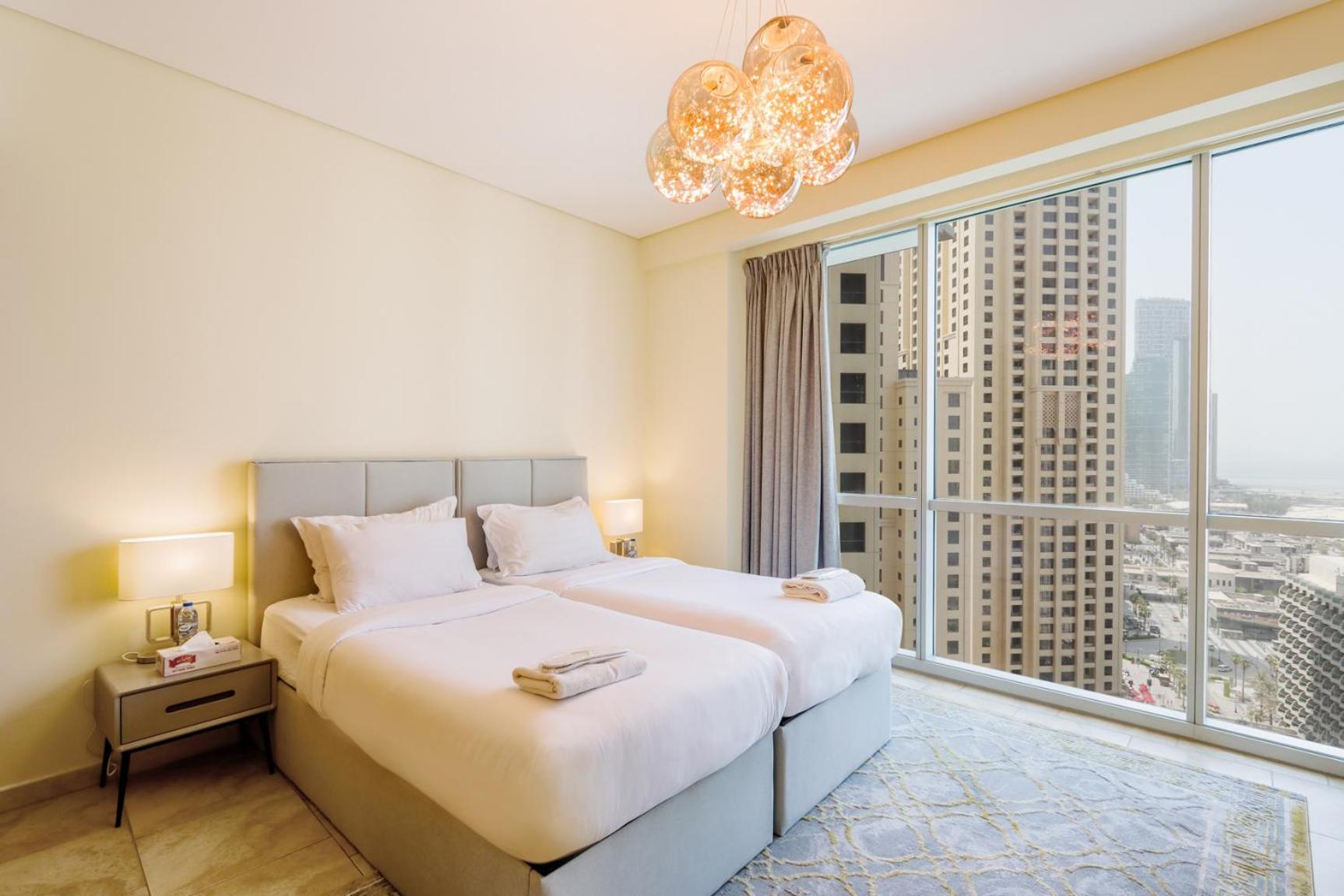 Apartment Heart Of Jbr - Al Fattan Marine Tower 3 Bedroom En-suite Maid With Sea View *