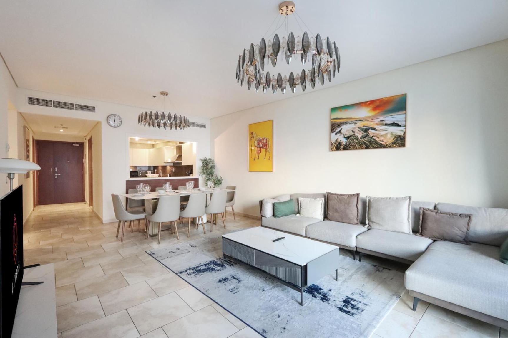 Heart Of Jbr - Al Fattan Marine Tower 3 Bedroom En-suite Maid With Sea View *
