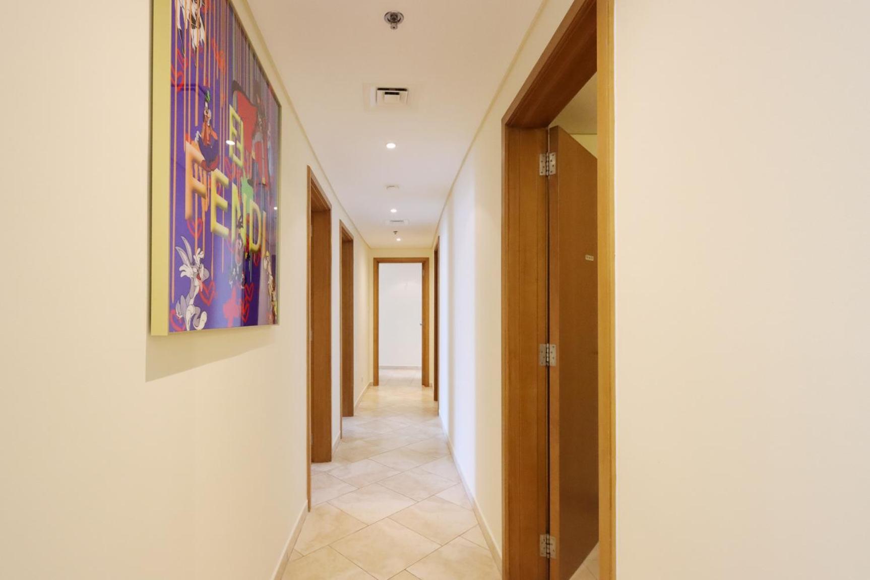 Apartment Heart Of Jbr - Al Fattan Marine Tower 3 Bedroom En-suite Maid With Sea View *