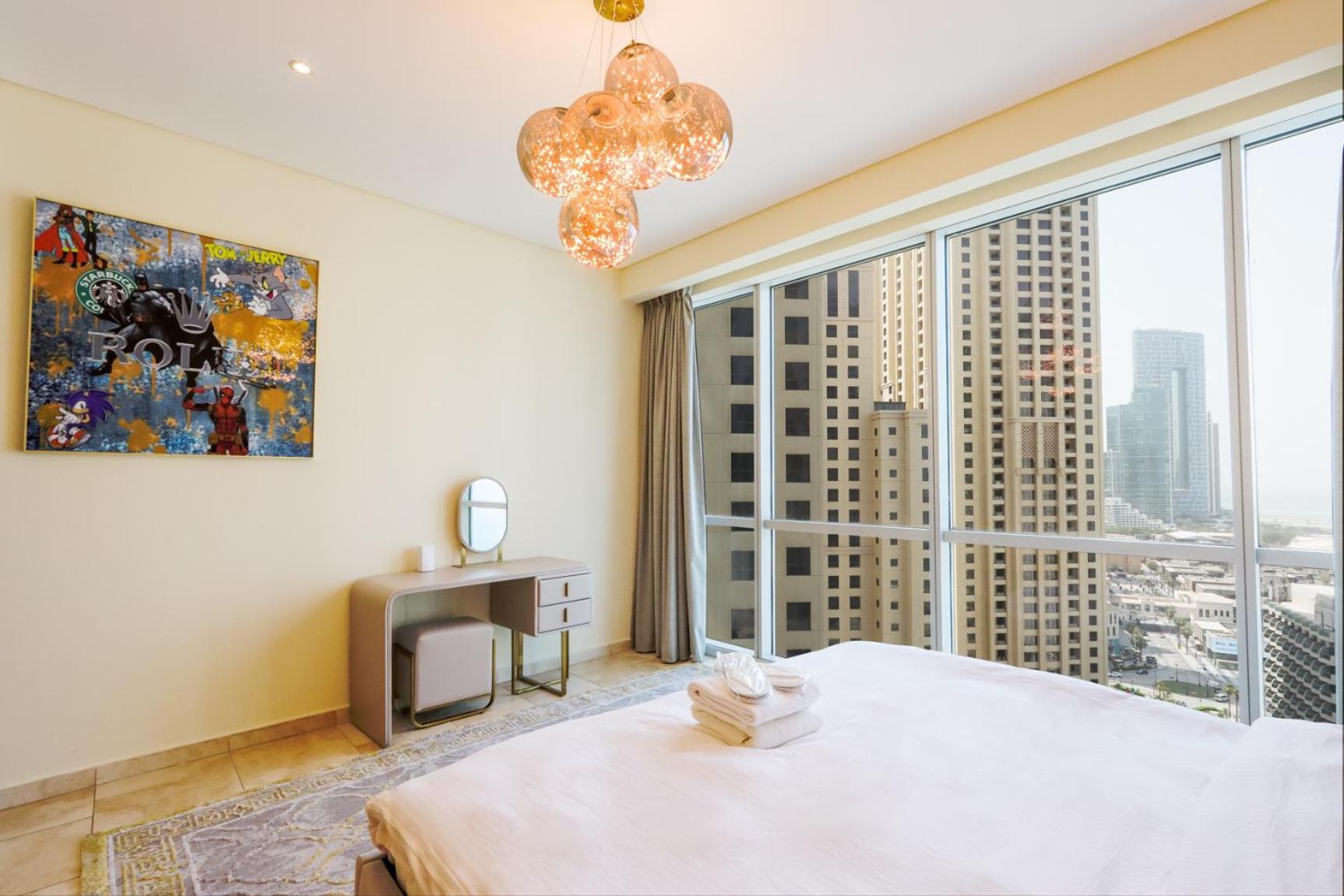 Heart Of Jbr - Al Fattan Marine Tower 3 Bedroom En-suite Maid With Sea View