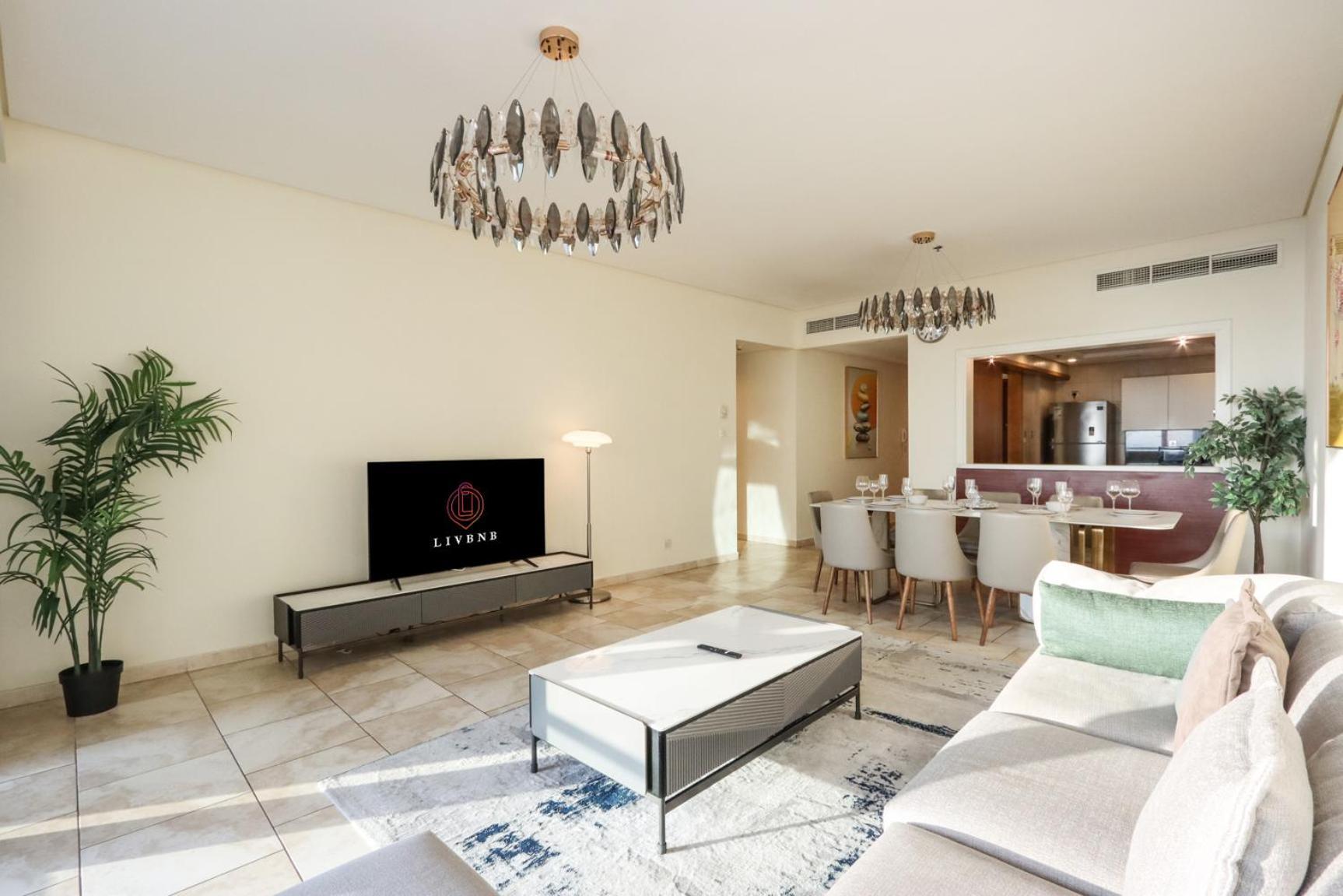 Apartment Heart Of Jbr - Al Fattan Marine Tower 3 Bedroom En-suite Maid With Sea View *