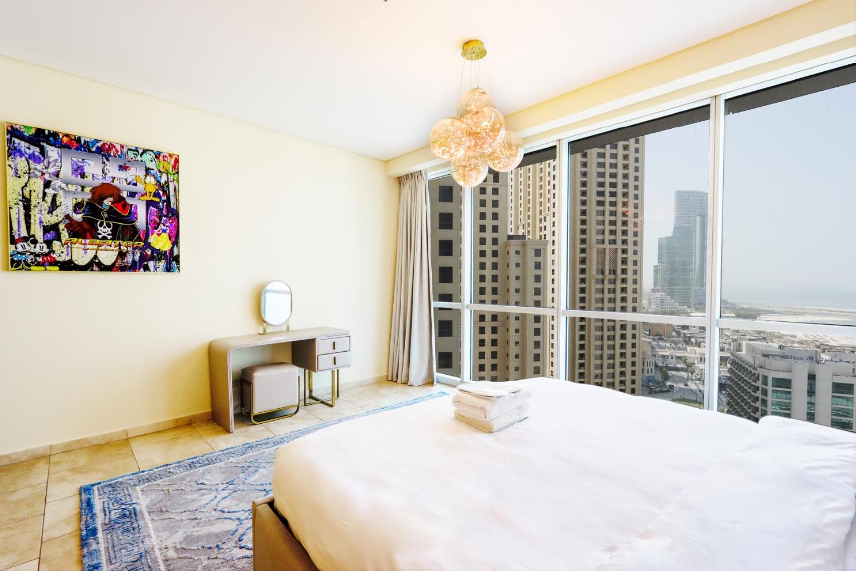 Heart Of Jbr - Al Fattan Marine Tower 3 Bedroom En-suite Maid With Sea View