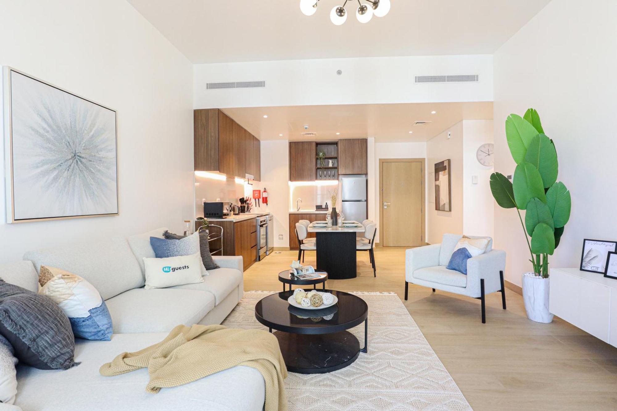 Higuests - Spacious 1br 3mins Walk To The Dubai