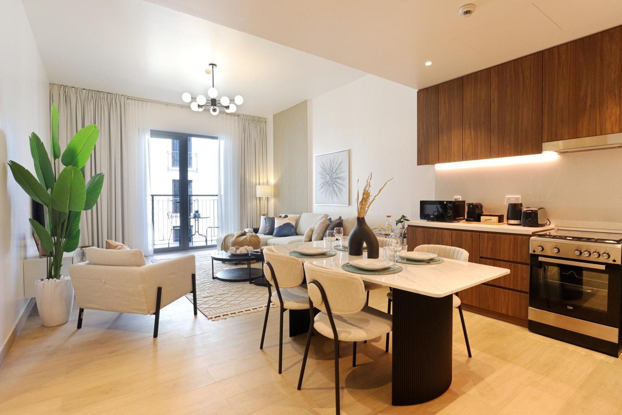 Higuests - Spacious 1br 3mins Walk To The Apartment Dubai