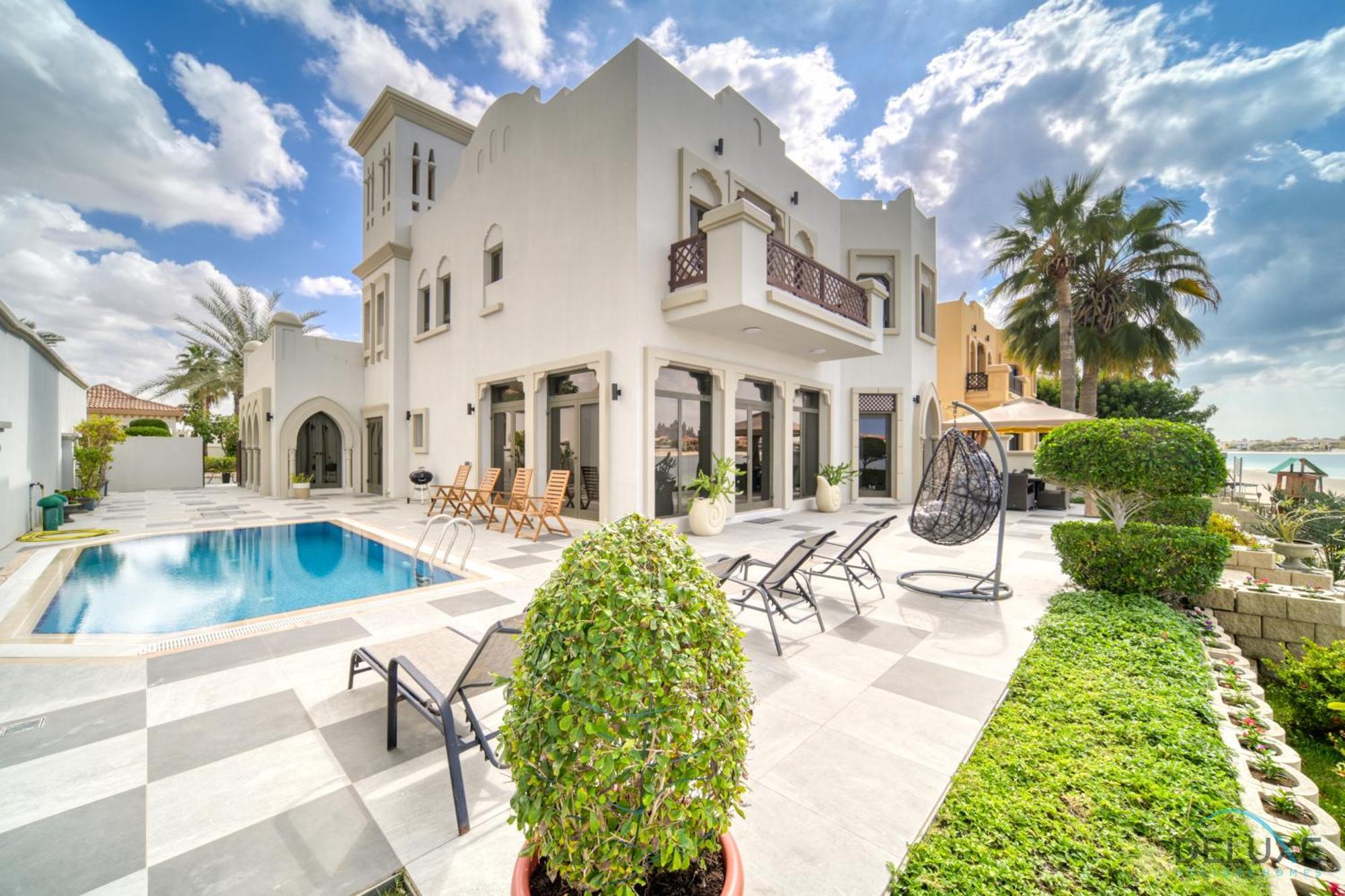 Seaside 5br With Assistant's And Access On Palm Jumeirah By Deluxe Homes Apartment