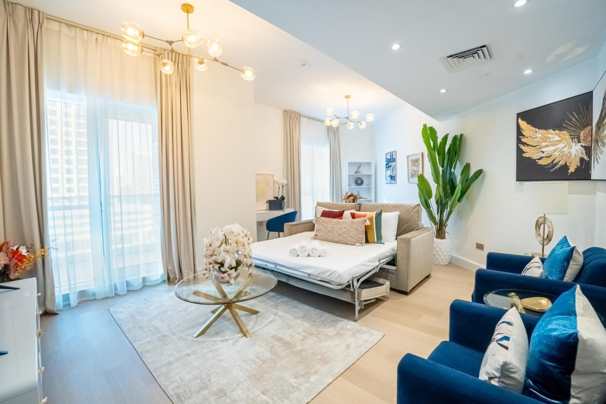 Veluxa - Fabulous 1 Bedroom In Business Bay Apartment