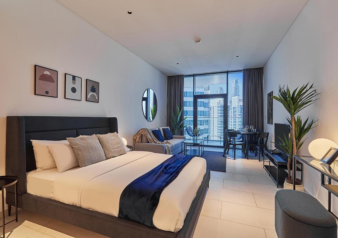 Luxury With Burj Khalifa View - Marquise Square Tower Apartment Dubai