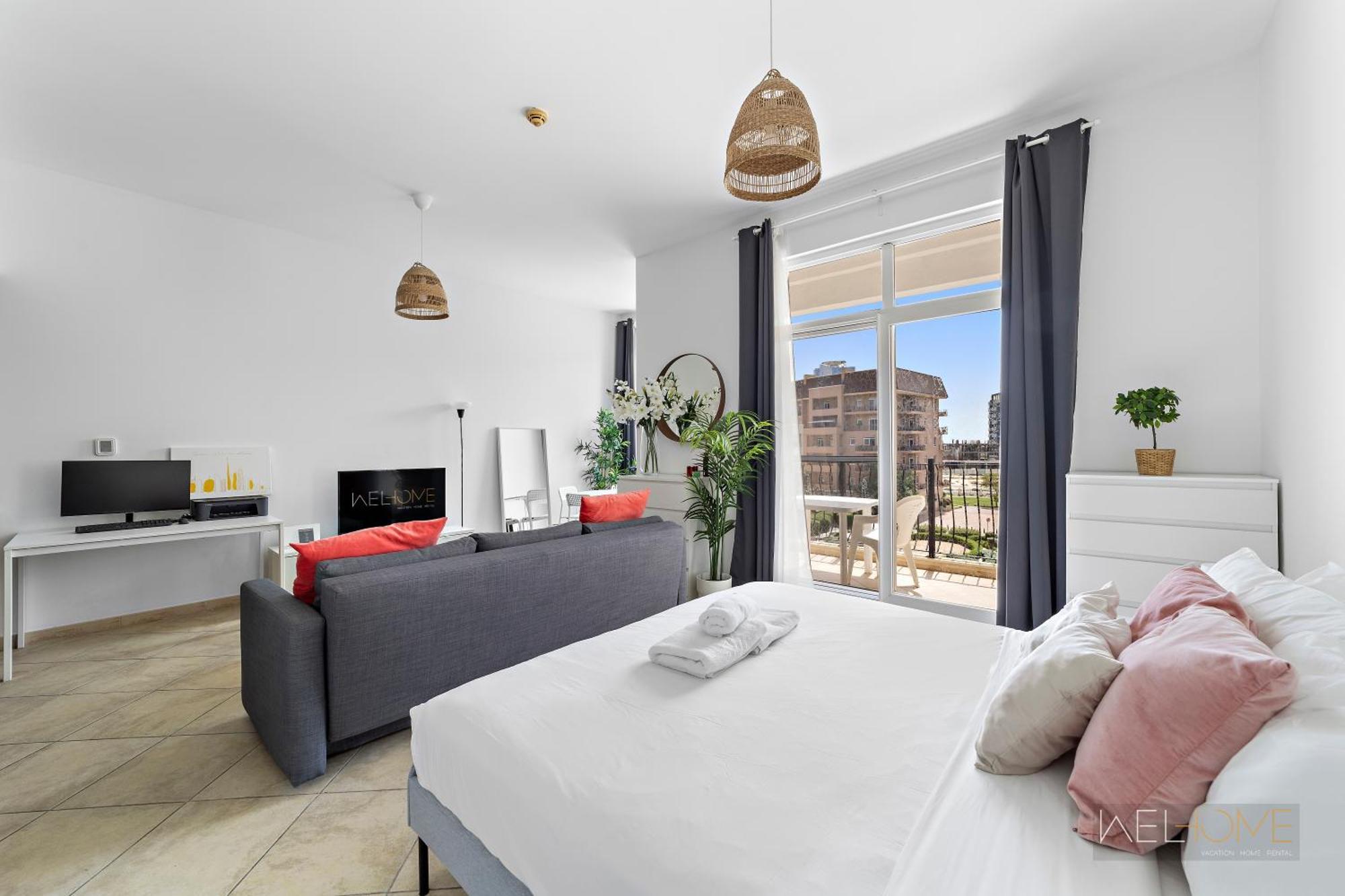 Welhome - Stylish With Park Views In Regent House 2 Dubai