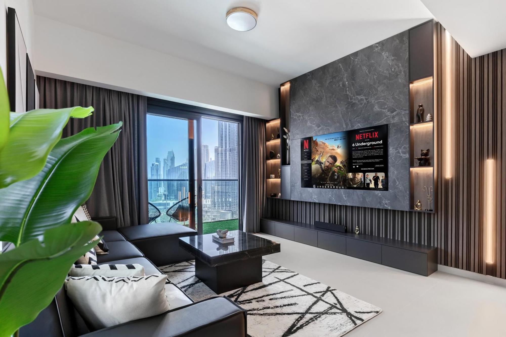 Luxurious 4br W/ Prime Burj Khalifa View