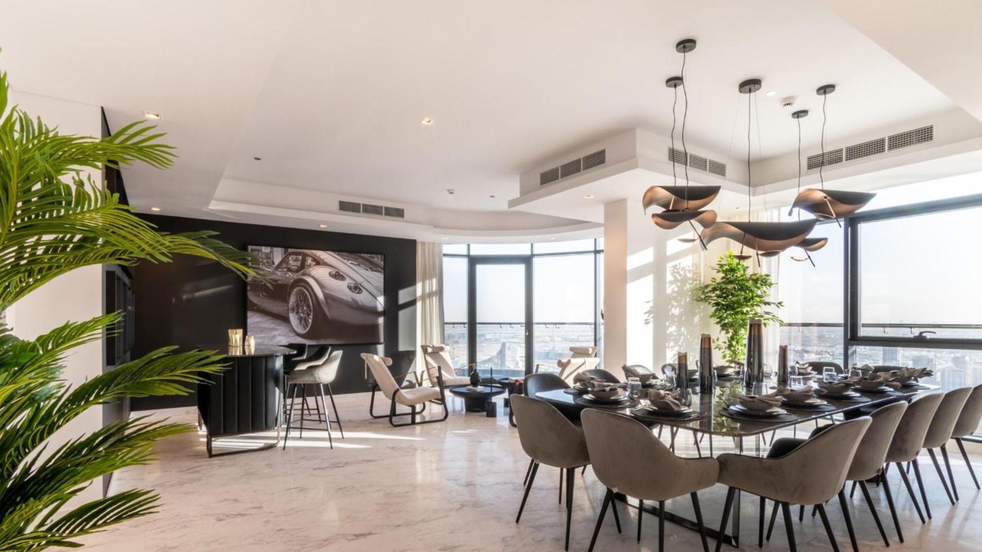 Apartment Luxe 6br Penthouse With Burj View & Private Cinema *