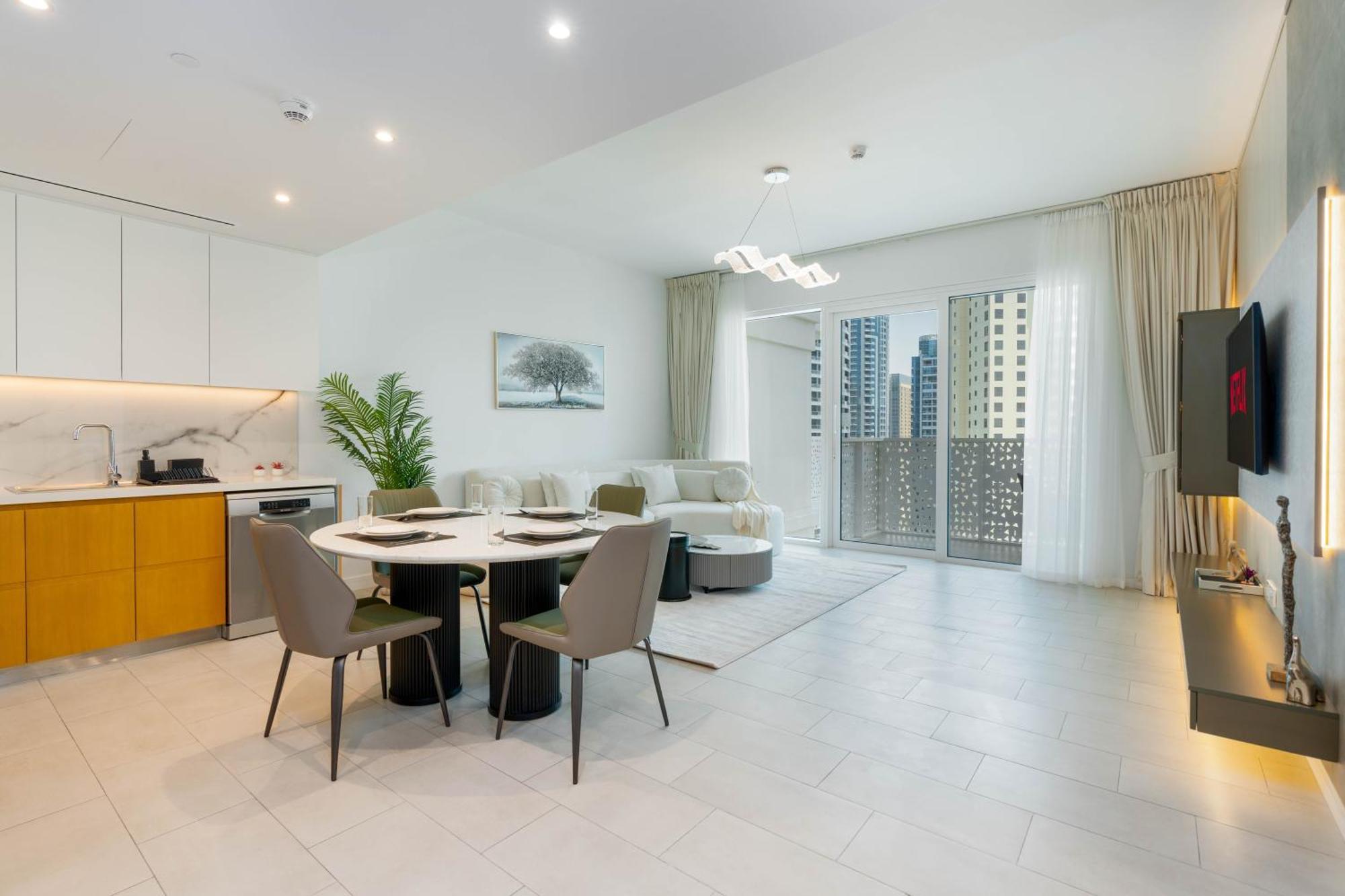 Apartment Luxurious 1br At La Vie, Jbr - Free Private Access - Ahlan Hh Dubai