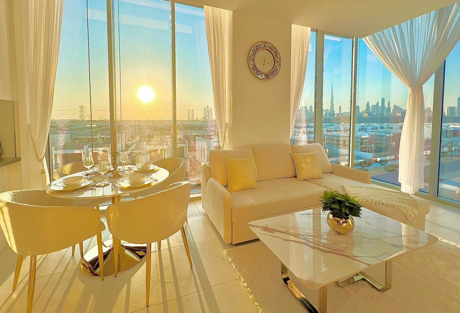 Apartment Manzil - 1br In Mbr With Lagoon Access & Burj View