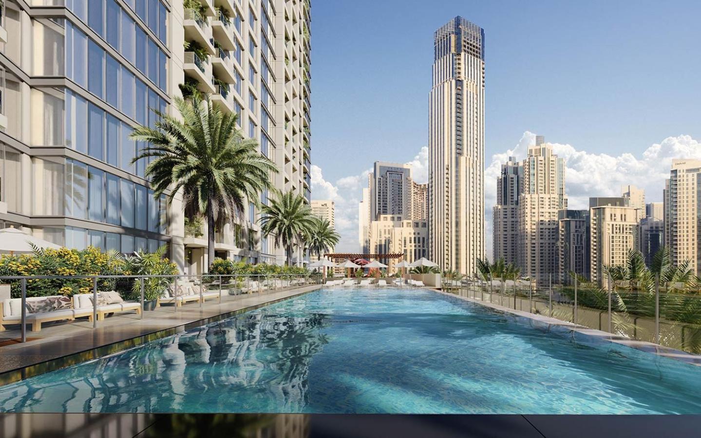 Apartment 1bedroom 2 Beds Burj Khalifa Views- 5min Walk To Burj Khalifa Dubai