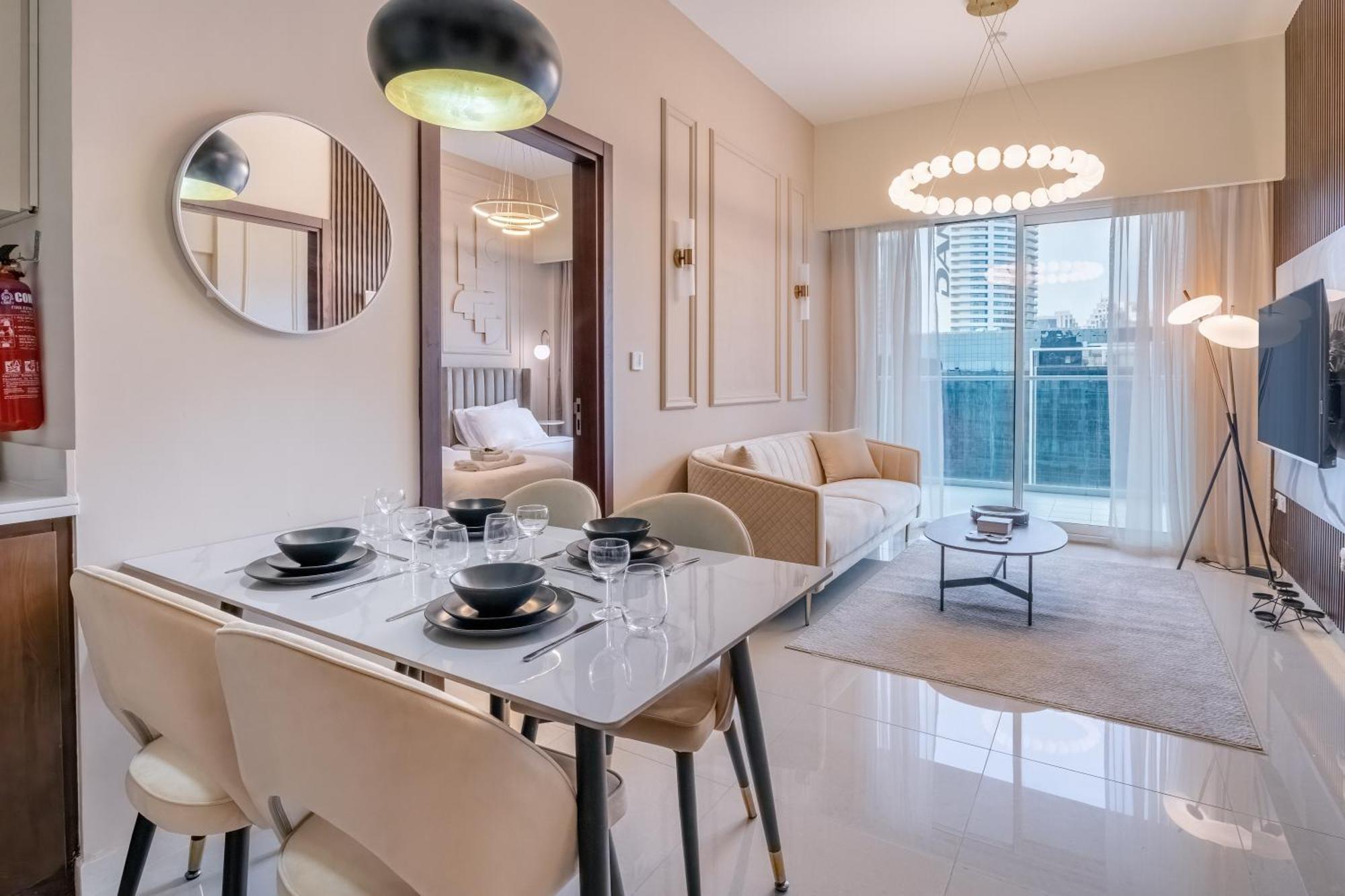 Apartment Stylish High Floor With Burj View Dubai