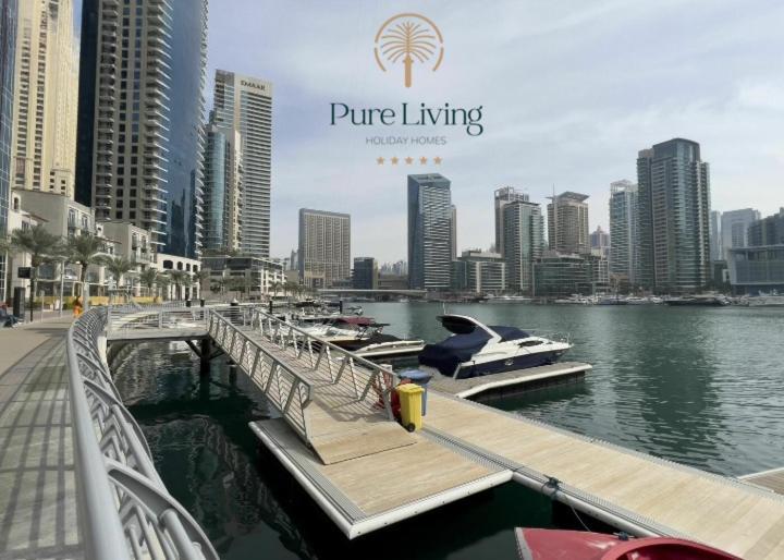Apartment Newly Designed 1br-walkin To Marina Beach-tram Dubai