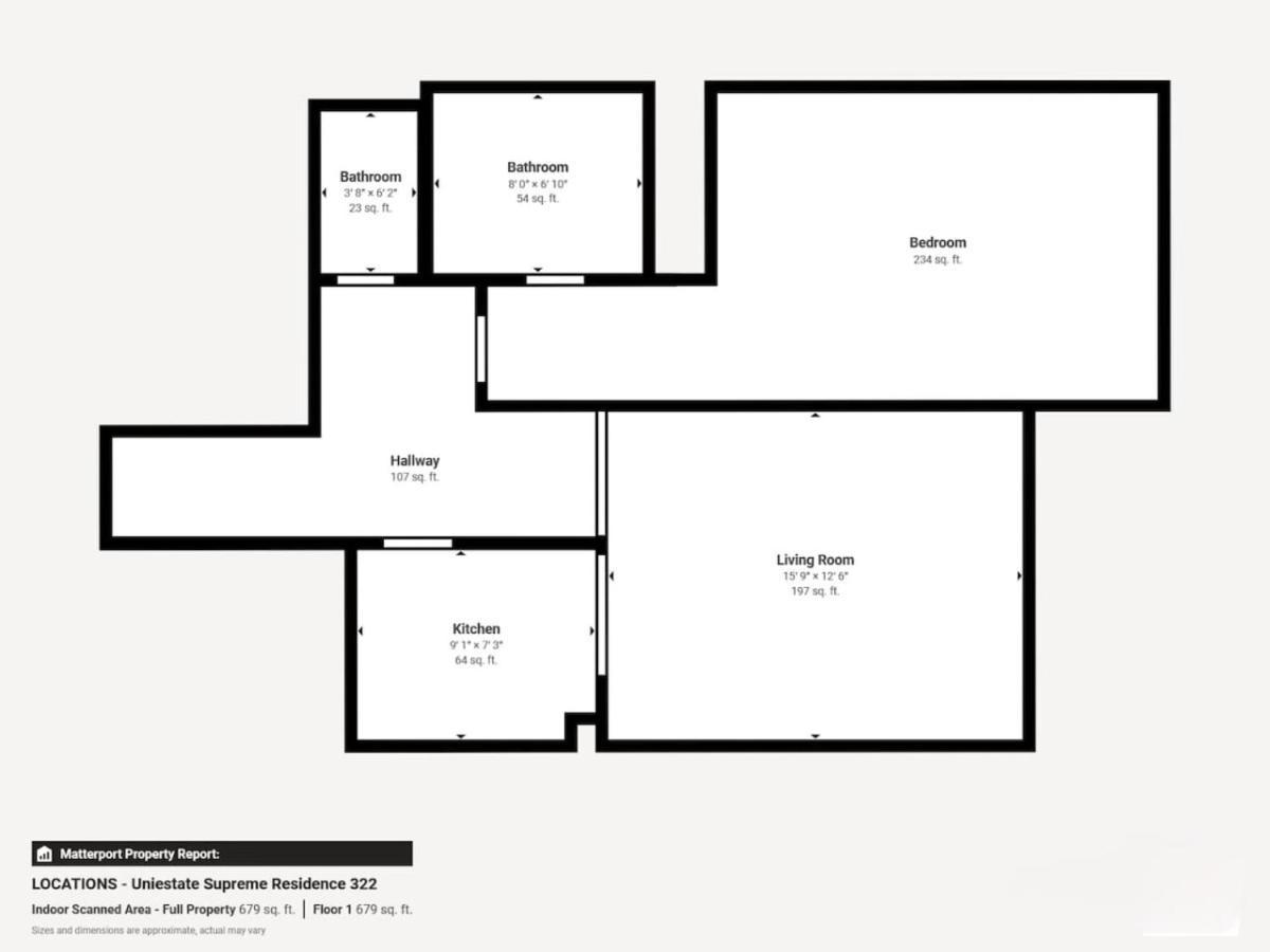 Uni Estate - Modern One Bedroom *
