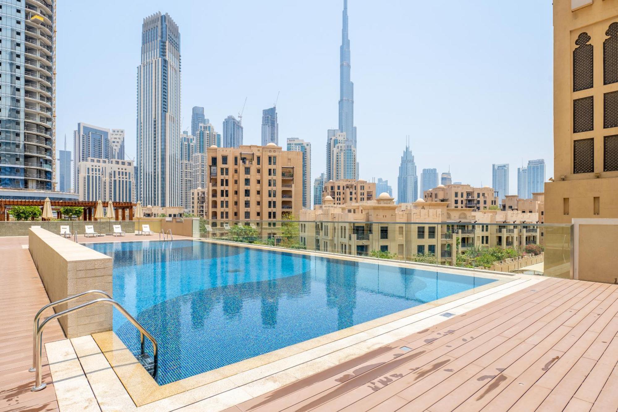 Skyline Downtown 1br At Bellevue Walk To Burj Apartment *