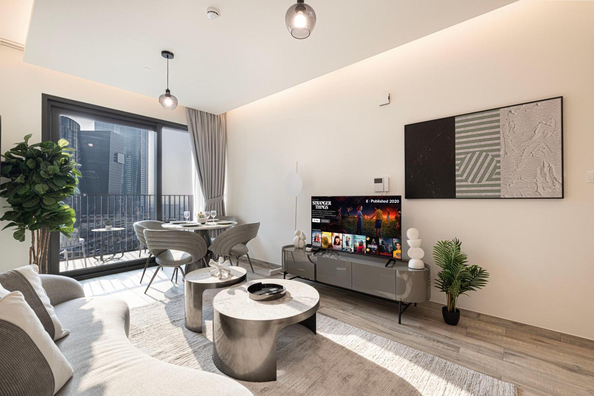 Elegant City-view 5 Min To Burj Khalifa * Dubai