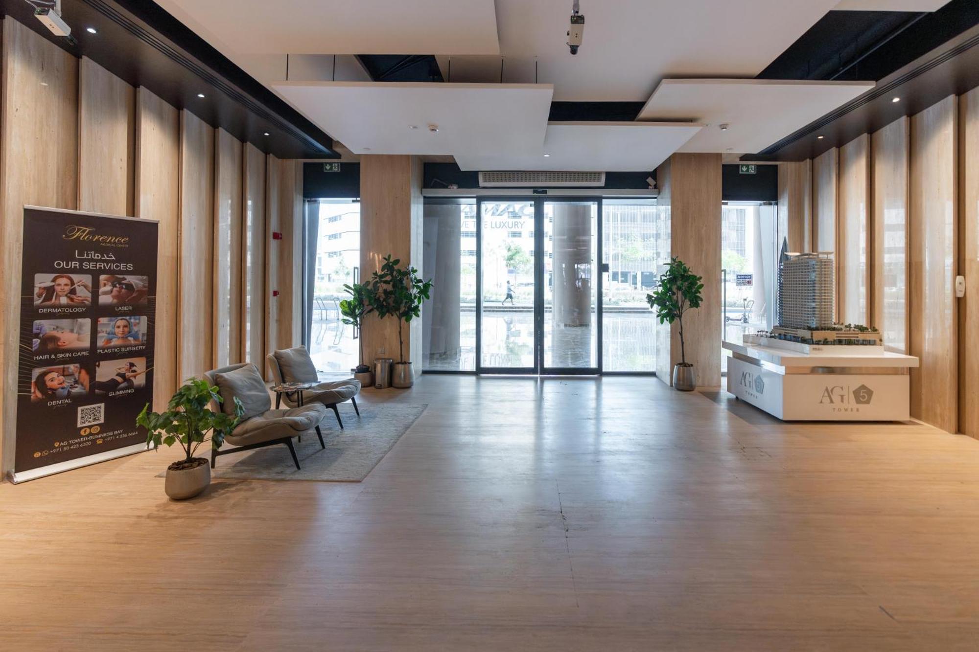Apartment Cozy Spacious Ag Tower Studio With Balcony - Business Bay