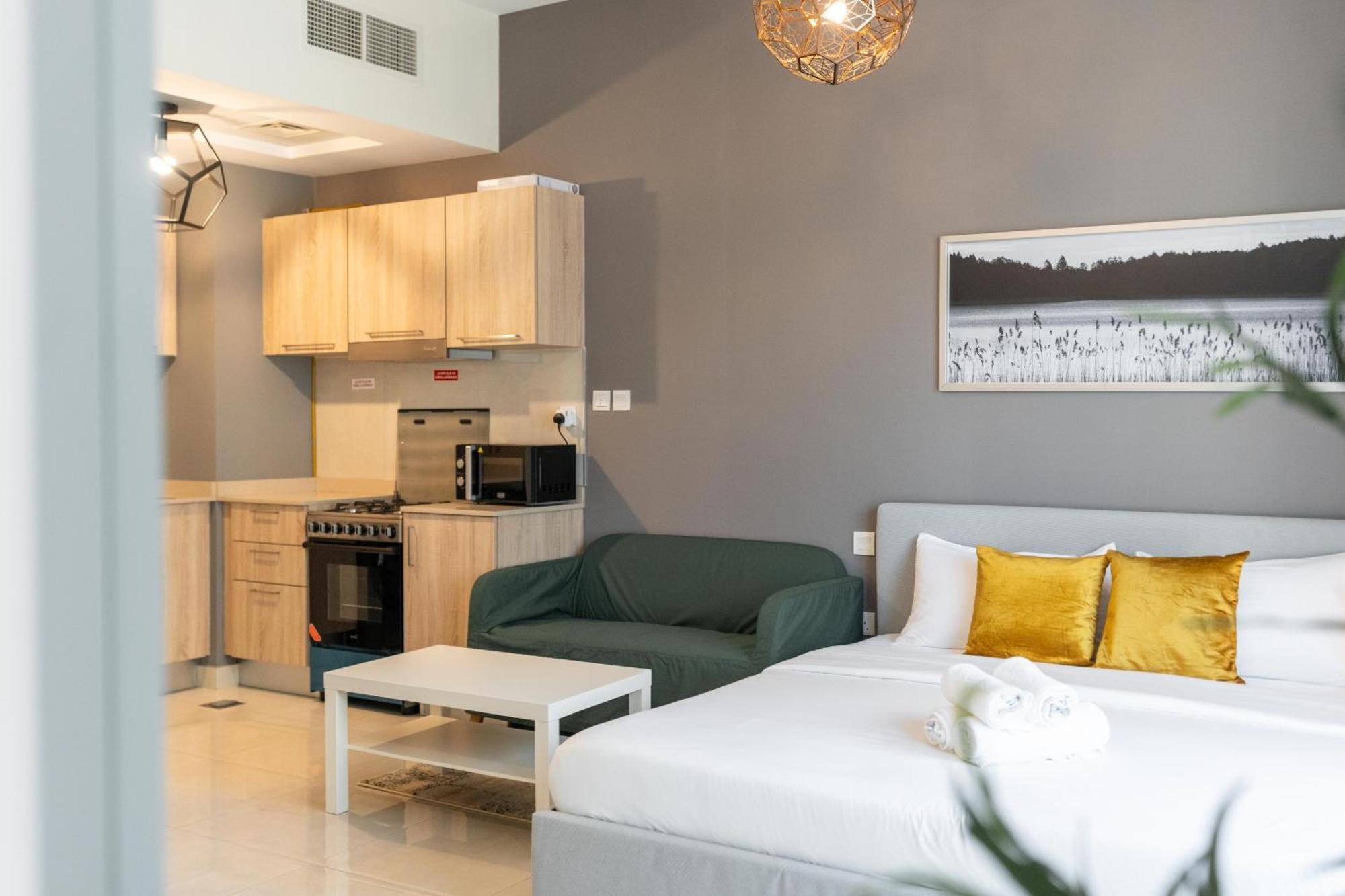 Apartment Cozy Spacious Ag Tower Studio With Balcony - Business Bay