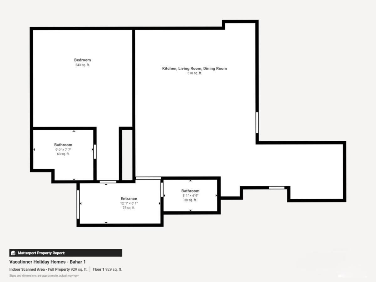 Bahar 1 - One Bed With Two Balconies In Jbr Apartment Dubai