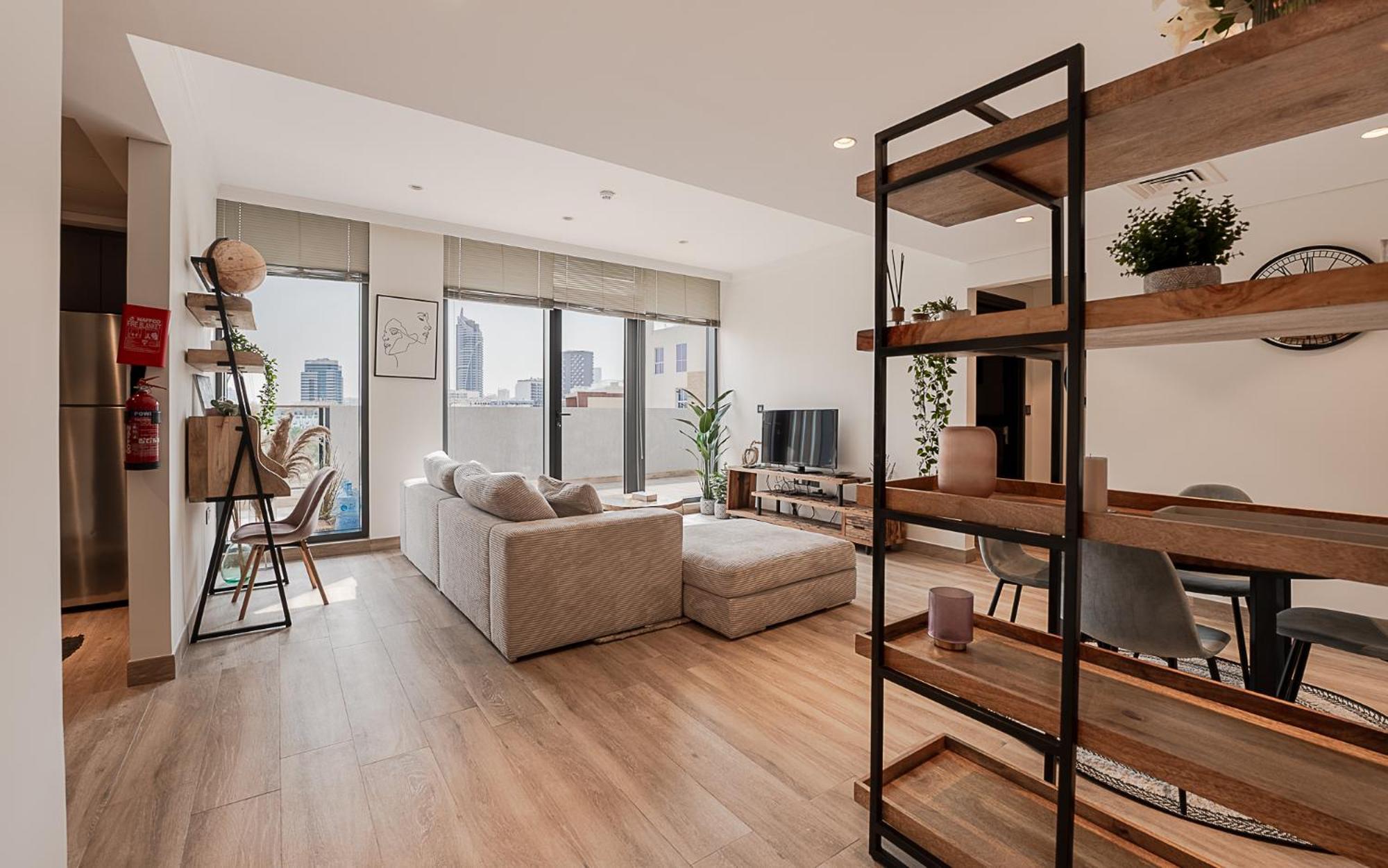 Modern Jvc 1br With Spacious Terrace * Dubai