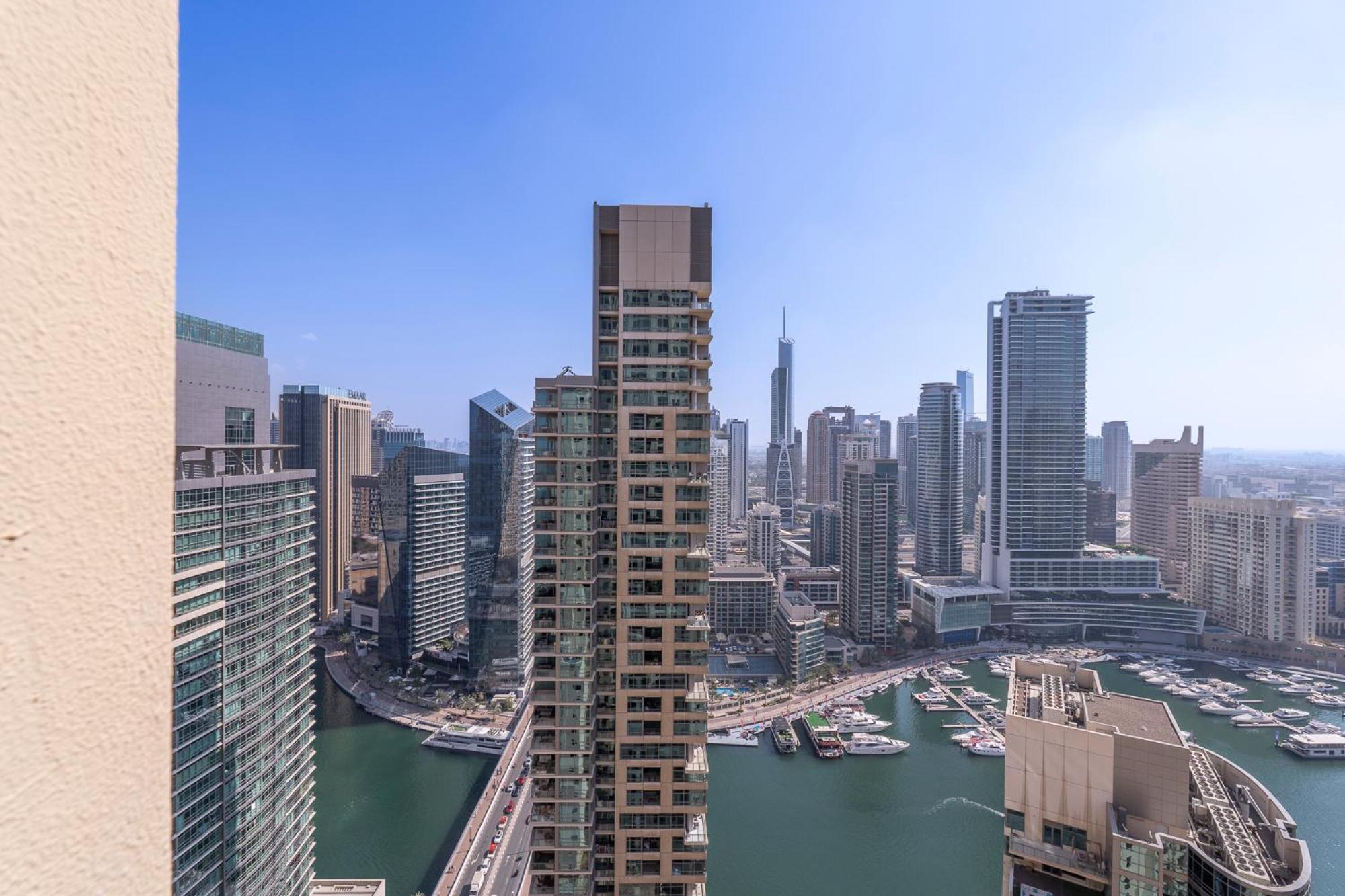 Apartment Cool 2 Bedroom Flat With Stunning Marina Views Dubai