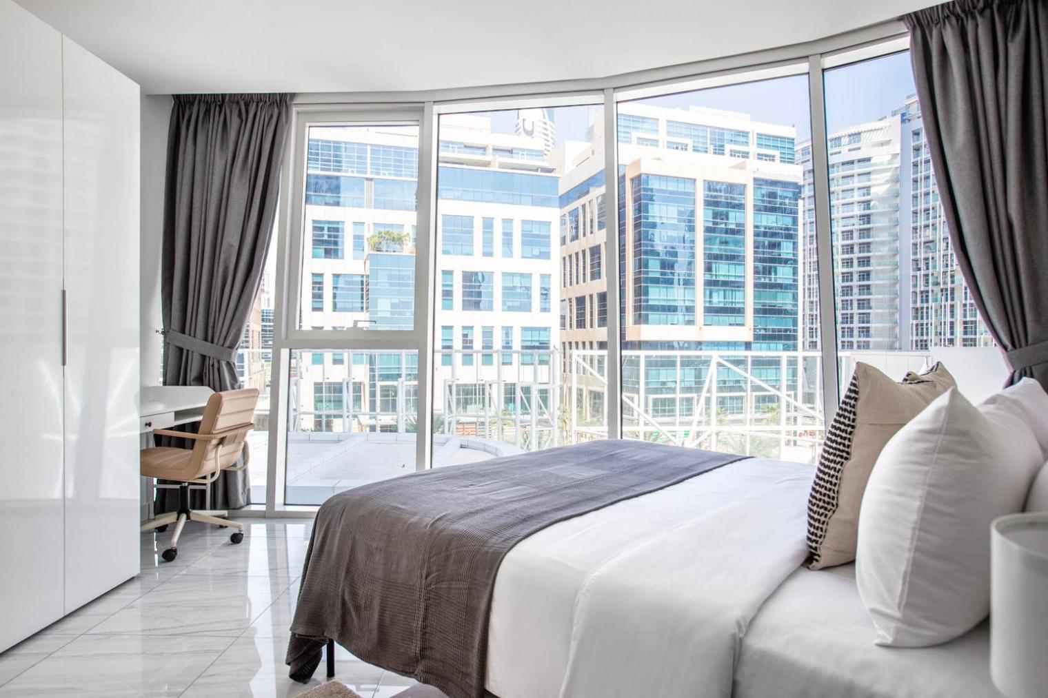 Apartment Blueground The Pad View Pool Gym Dxb-1245 *