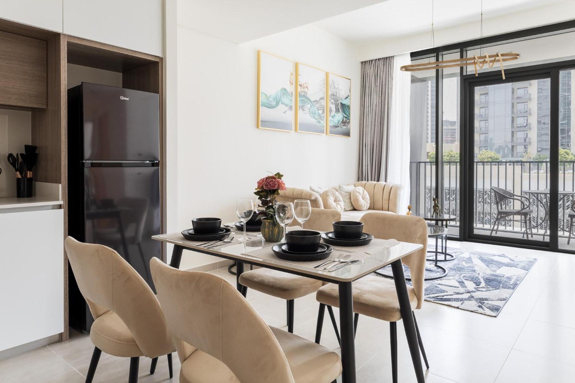 Apartment Elegant 1 Bedroom In Creek Edge Dubai