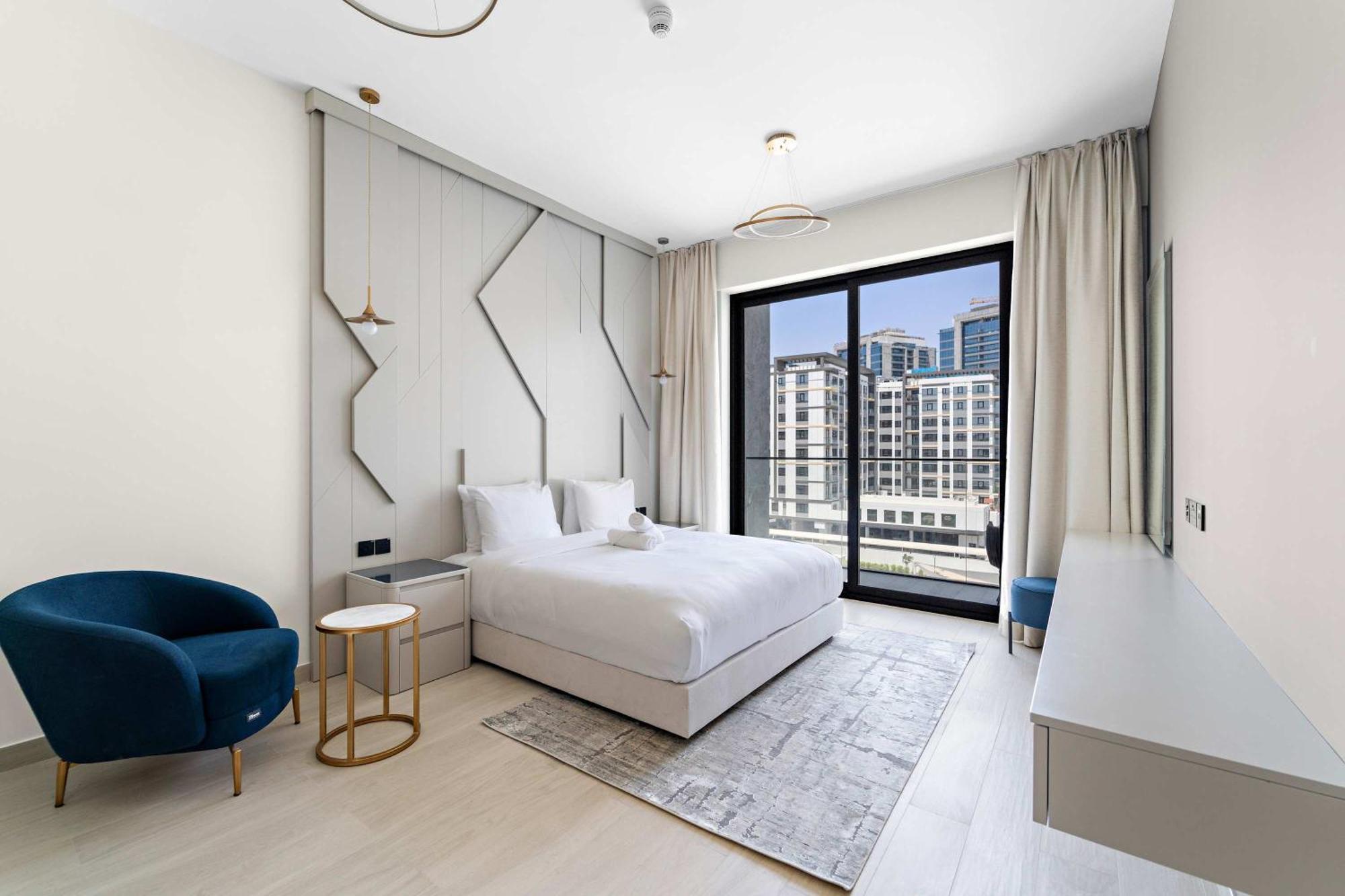 Apartment Elegant 1 Bedroom In Arjan With Pool Gym Game Dubai