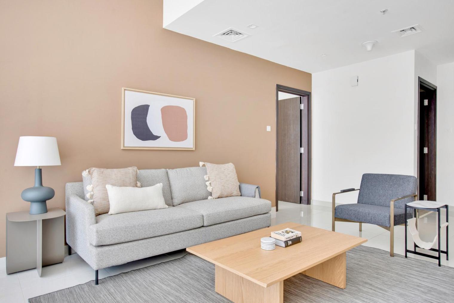 Apartment Blueground Duja Tower View Pool Gym Dxb-1106 Dubai